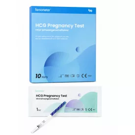  Femometer terhességi (hCG) tesztcsík 10 mIU - 10 darabos 