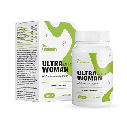Netamin ULTRA Multi WOMAN Multivitamin kapszula nőknek 60 kapszula