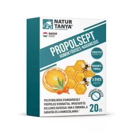   Natur Tanya® PROPOLSEPT homoktövises-narancsos szopogató tabletta 20db 