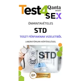   Test4sex otthoni STD teszt férfiaknak laboratóriumi kiértékeléssel