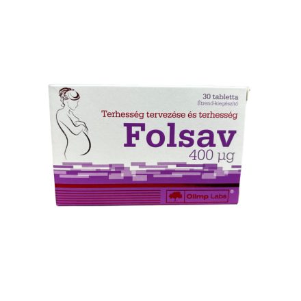 Olimp Labs Szerves Folsav 400 µg tabletta 30x - Örömvitamin