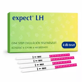 EXPECT OVULÁCIÓS LH  TESZTKÉSZLET 4X - 20 mIU/ml