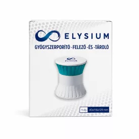 Elysium gyógyszerporító, -felező és -tároló