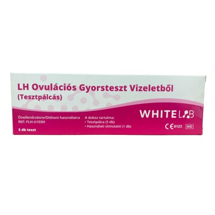 LH Ovulációs gyorsteszt vizeletből önellenőrzésre (5x) WhiteLAB
