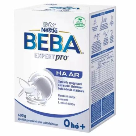 Beba Expertpro HA AR speciális gyógy. élelmiszer 600g 