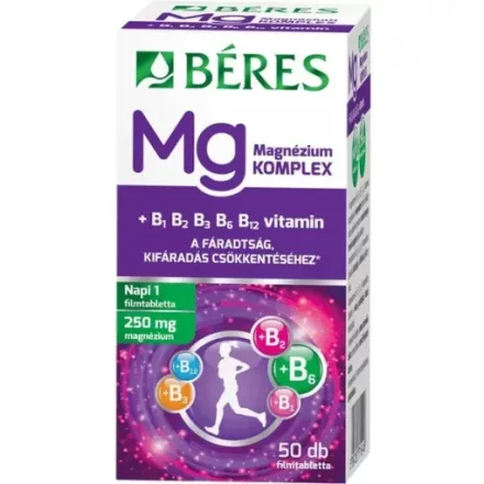 Béres Magnézium Komplex 50db filmtabletta 
