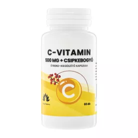 C-vitamin 500 mg + csipkebogyó kapszula 60X