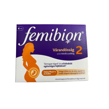 Femibion 2 Várandósság étrend-kiegészítő 28 db tabletta x 28 db kapszula 