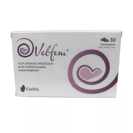 VELFEM ÉTRENDKIEGÉSZÍTŐ FILMTABLETTA 30X