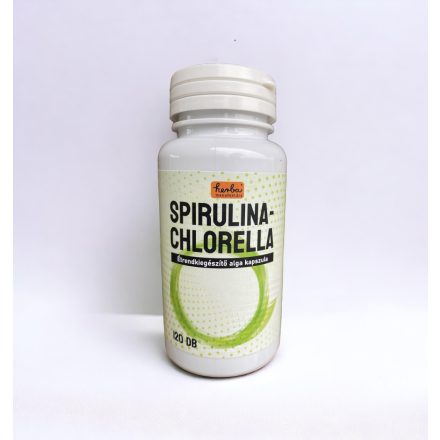BIO Spirulina és BIO Chlorella alga étrendkiegészítő kapszula 120db