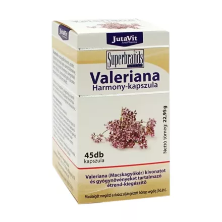 JUTAVIT VALERIANA HARMONY 45X KAPSZULA