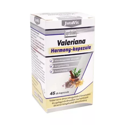 JUTAVIT VALERIANA HARMONY 45X KAPSZULA
