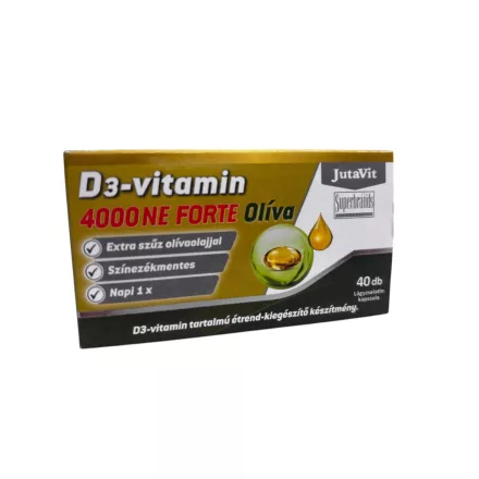 JUTAVIT D3-VITAMIN 4000NE OLÍVA 40DB