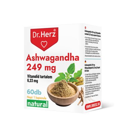 DR Herz Ashwagandha 249 mg kapszula