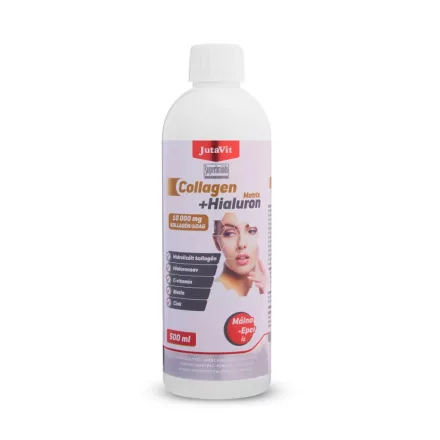 Jutavit Collagen + Hialuron Matrix – Eper-málna íz 500 ml