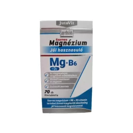 Jutavit Szerves magnézium + B6 + D3 filmtabletta 70 db