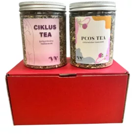 PCOS TEA+CIKLUS TEA DÍSZDOBOZBAN 