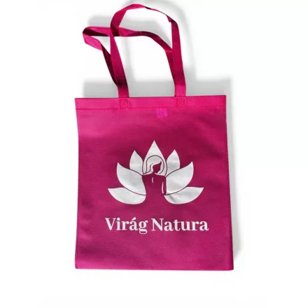 Virág Natura™ bevásárlótáska - PINK