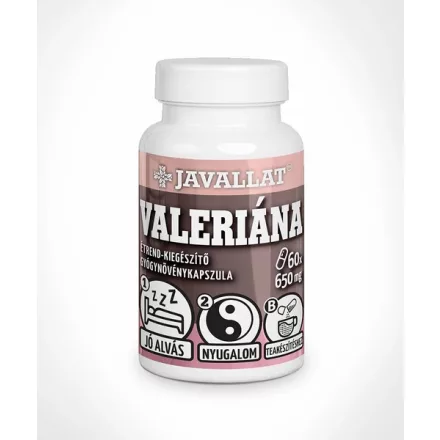 Javallat Valeriána  kapszula 60db