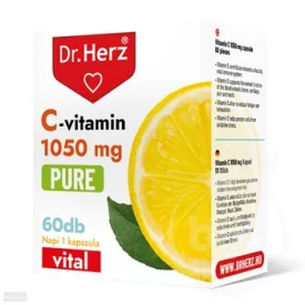 DR.HERZ C-VITAMIN 1050 MG PURE KAPSZULA 60 DB