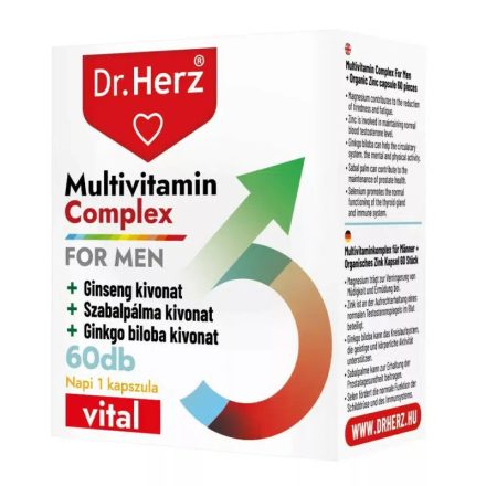 Dr. Herz Multivitamin Férfiaknak 60 db kapszula