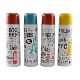 Perfect Home Kulacs - termosz városok 500 ml 