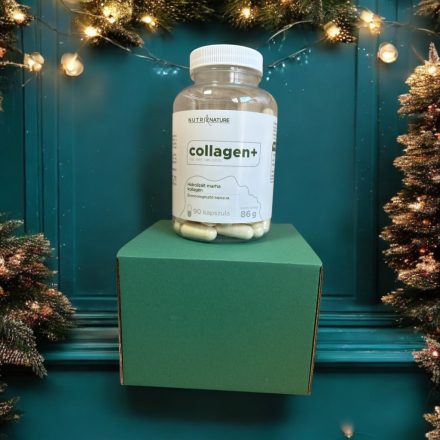 NUTRI NATURE COLLAGEN+ 90DB KAPSZULA MARHA KOLLAGÉN KAPSZULA-DÍSZDOBOZBAN