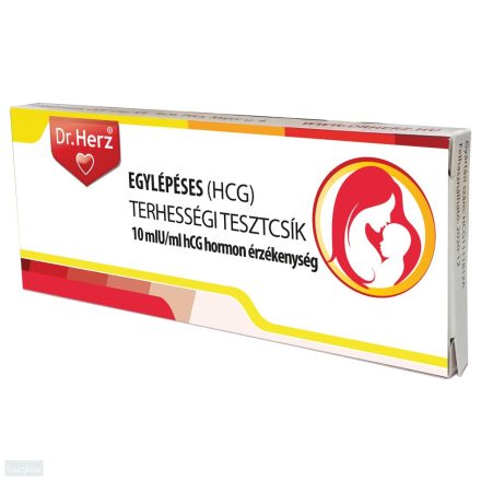 Dr.Herz Terhességi tesztcsík (10 mIU/ml) 
