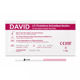   DAVID OVULÁCIÓS (LH) TESZTCSÍK 20 mIU ( normál érzékenység ) 