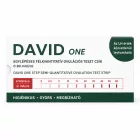 DAVID ONE OVULÁCIÓS (LH) TESZTCSÍK 0-80 MIU/ML LH ÉRTÉK KIJELZÉSSEL 