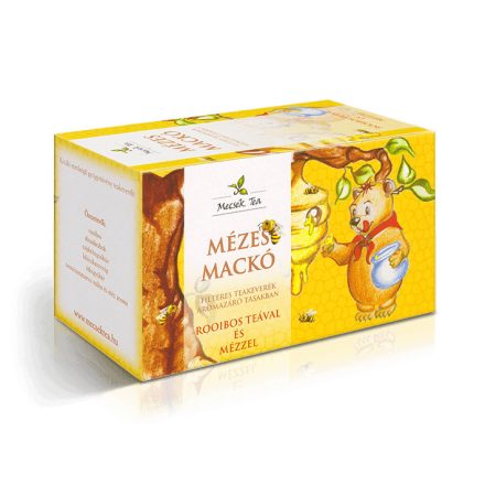 Mecsek mézes mackó  rooibos teával és mézzel – 20 filter