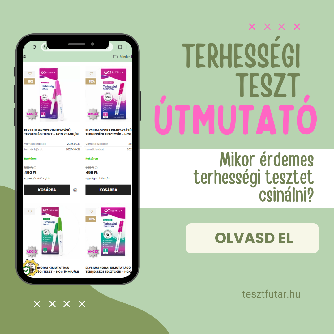 Mikor érdemes terhességi tesztet csinálni?